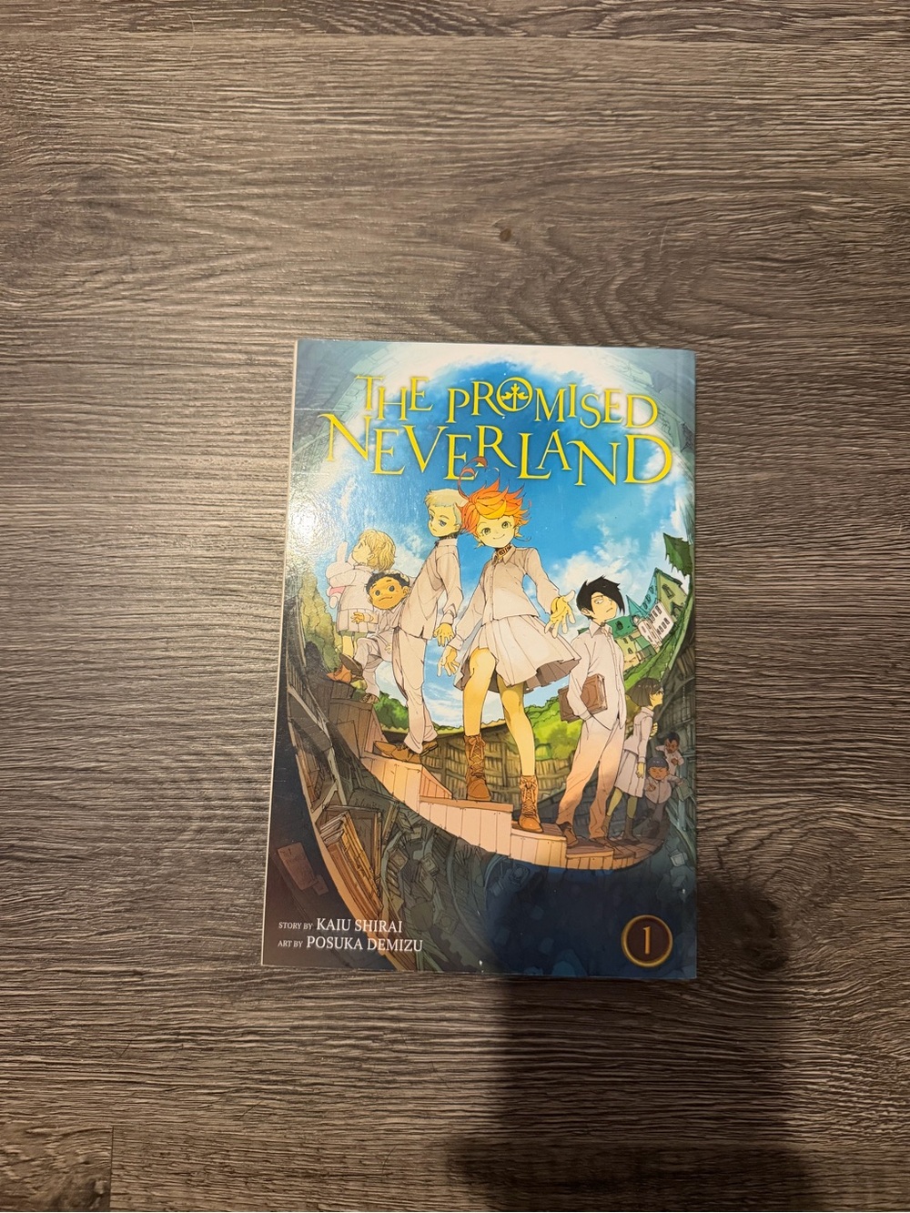 The Promised Neverland Vol. 1 - Blue Cover